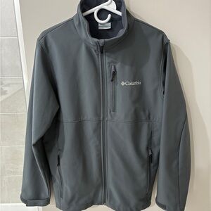 Columbia Charcoal Softshell Jacket